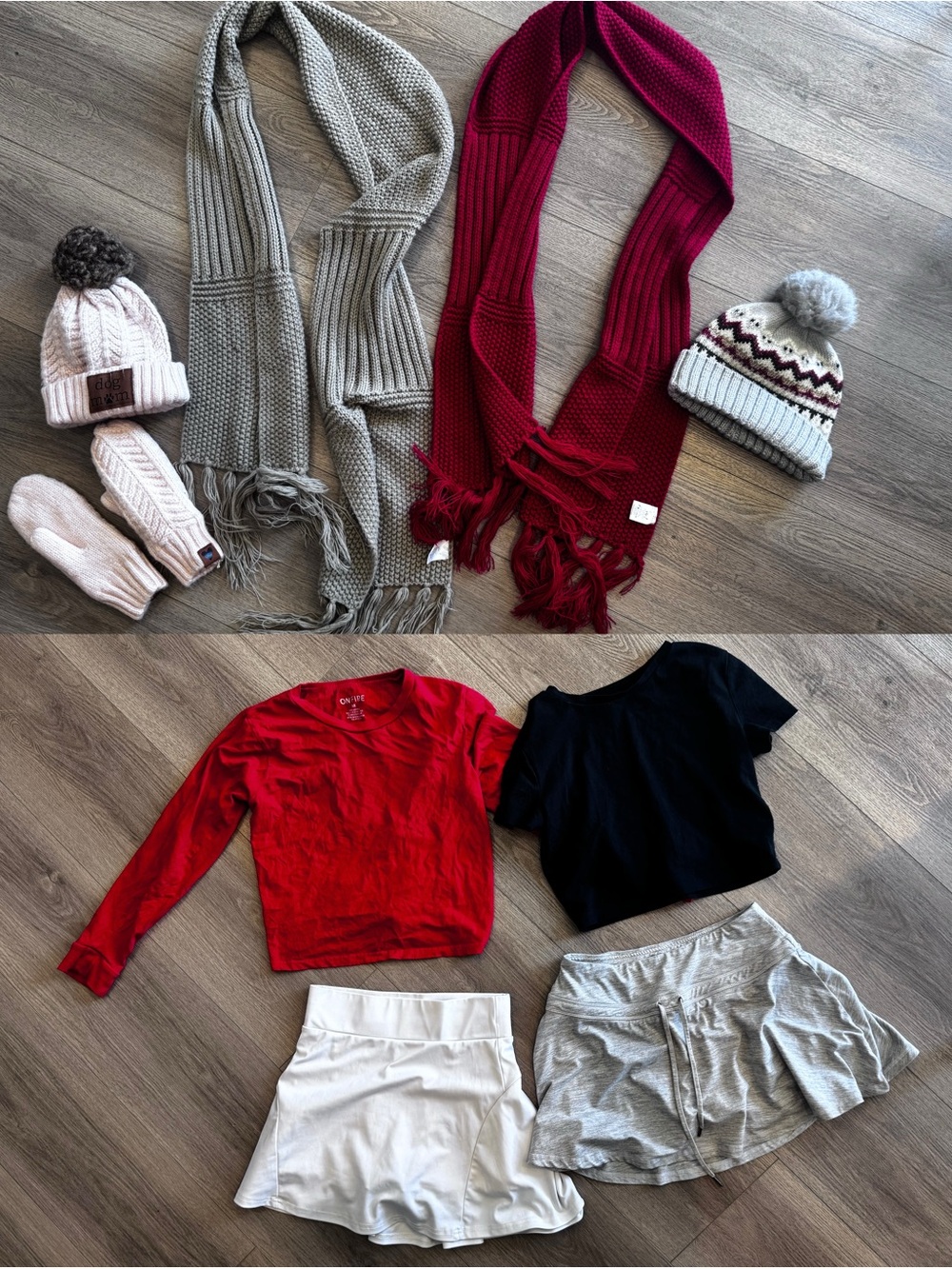 Women's Red Long-Sleeve Sweater - Unbranded